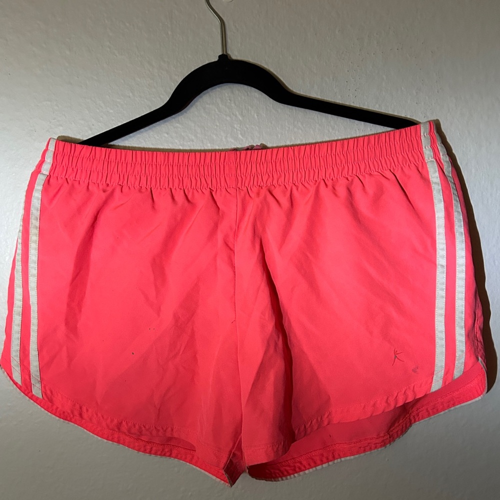 DANSKIN NOW Women’s Pink and White Athletic Swim Shorts Size Medium